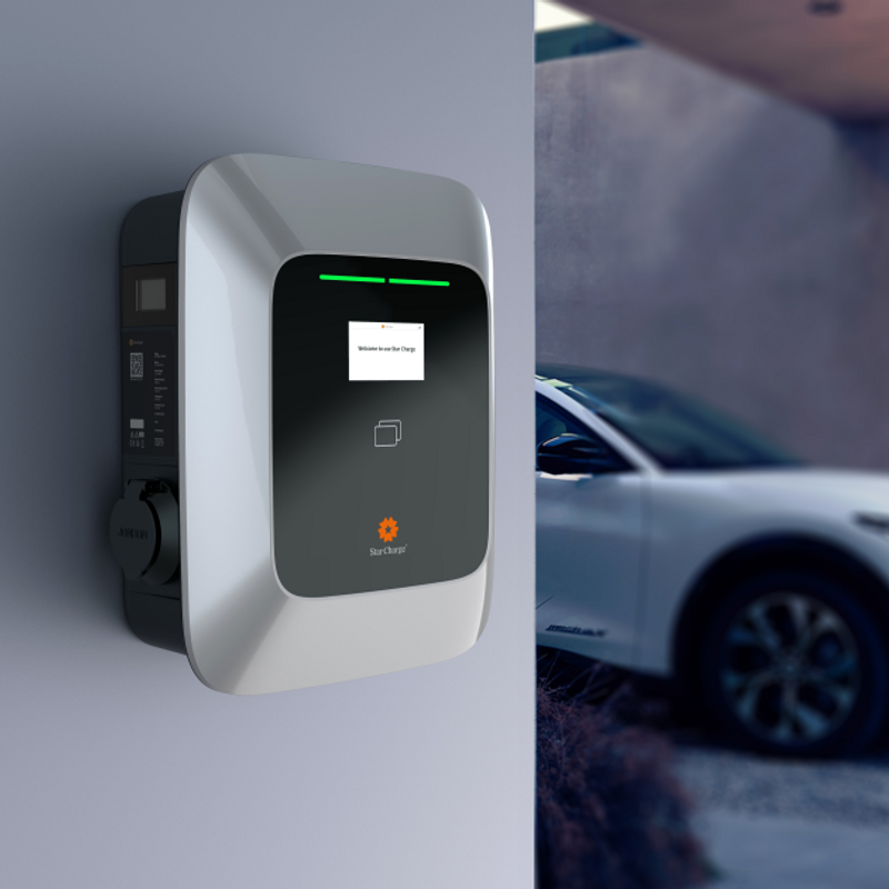 Saturn — EV charger supplied and installed by ECHARGE