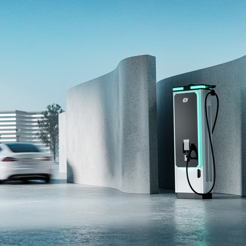 HPC 600 — EV charger supplied and installed by ECHARGE